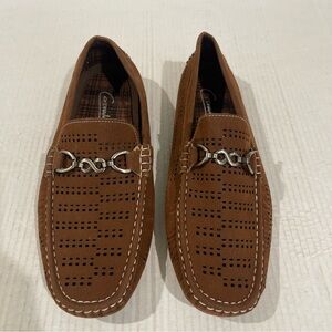 Men’s Coronado Drive Brown Suede Slip On Loafers Size 9.5 US!